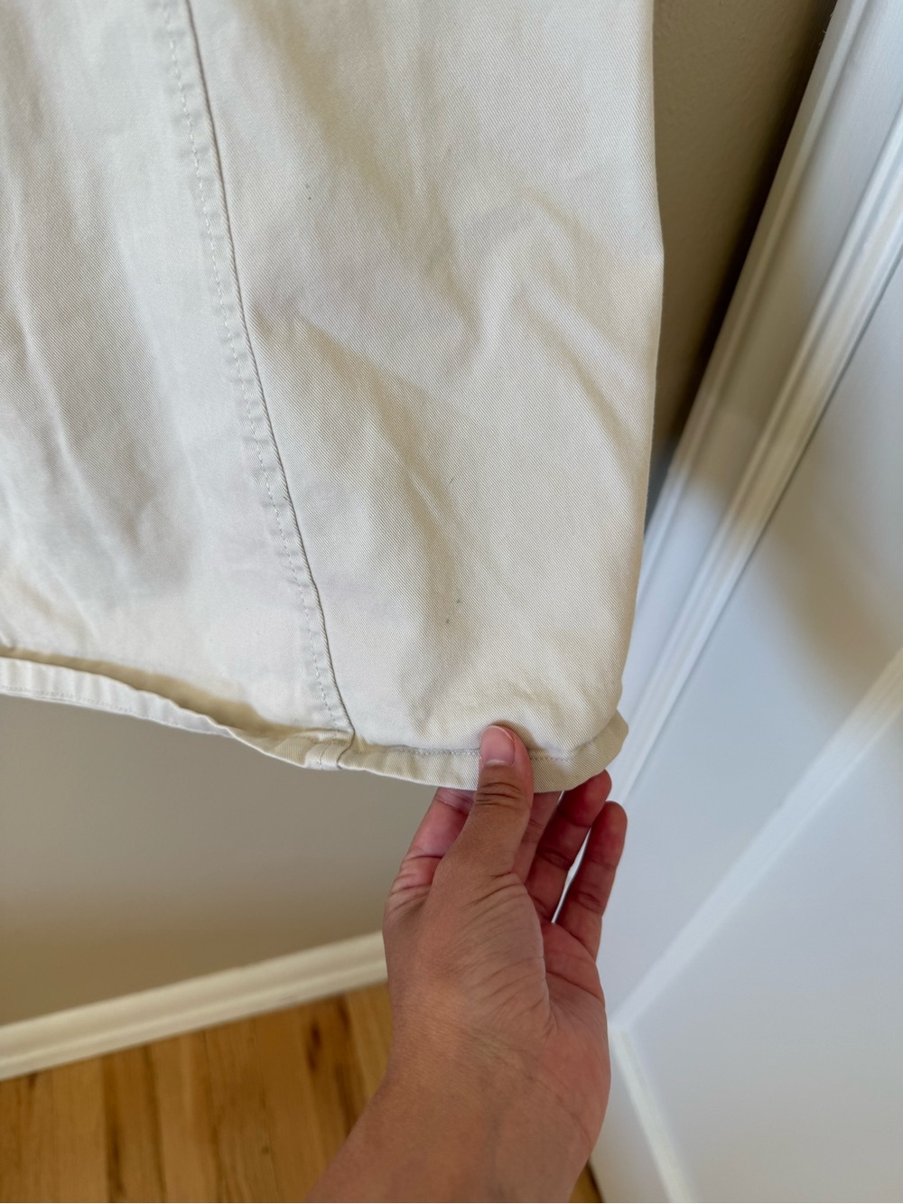 Vintage Eddie Bauer Khaki Midi Skirt - Picture 9 of 10